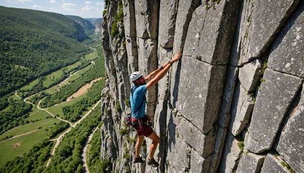 Découvrez les plaisirs de l'escalade en ardèche avec face sud